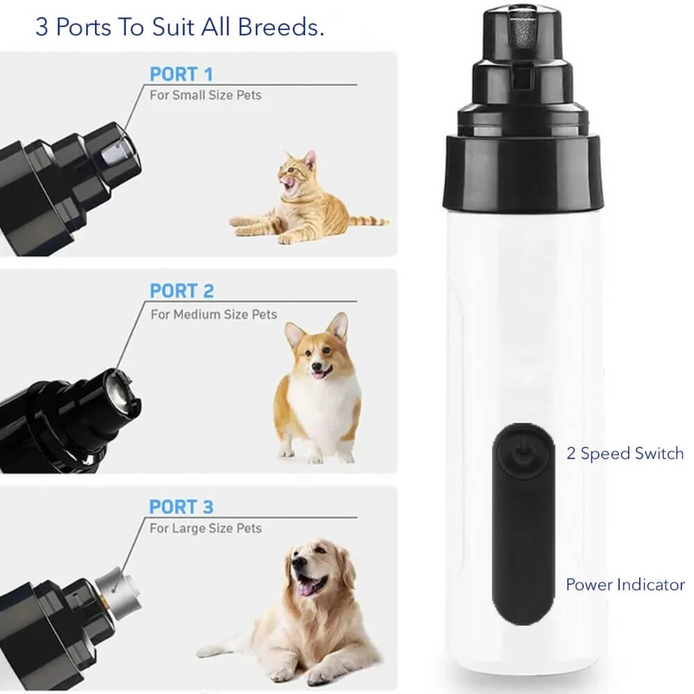 GrindPro • Safe Nail Grinder for Dogs