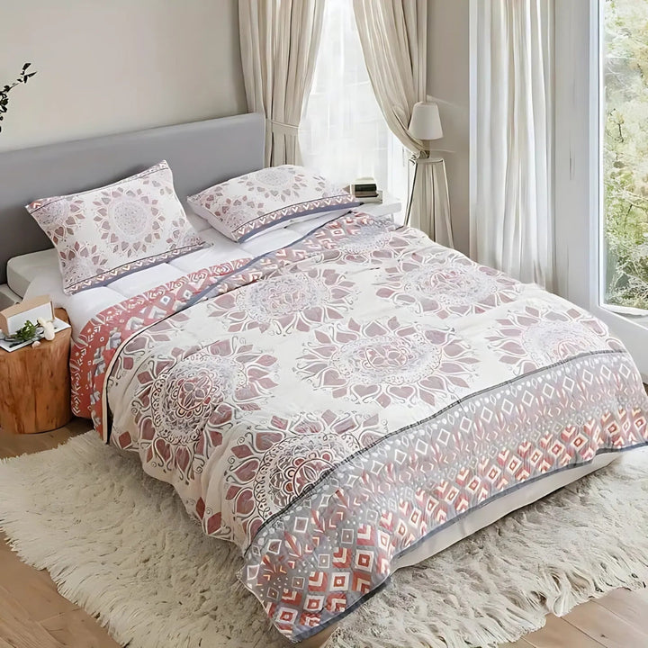 BowLift | Lunara Floral Cotton Comfort Blanket
