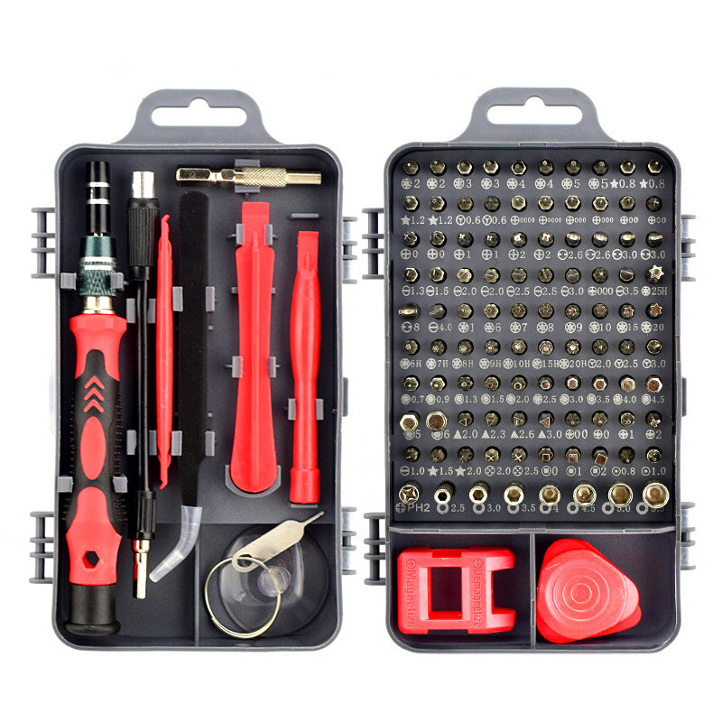 Multifunctional screwdriver set extra hard 115 in 1 | Bowlift
