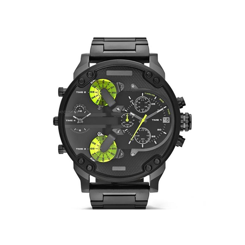 BowLift | Stainless Steel Chronograph Quartz Watch – Elegant Men’s Luxury Timepiece
