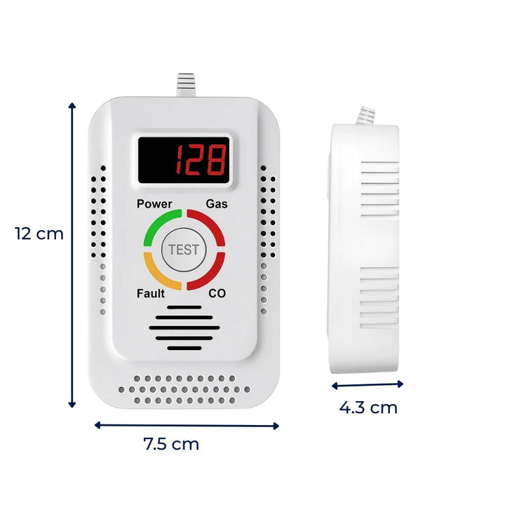 Digital Display – 85dB Loud Alarm – Home Safety Device – Early Warning Protection for Family Bowlift