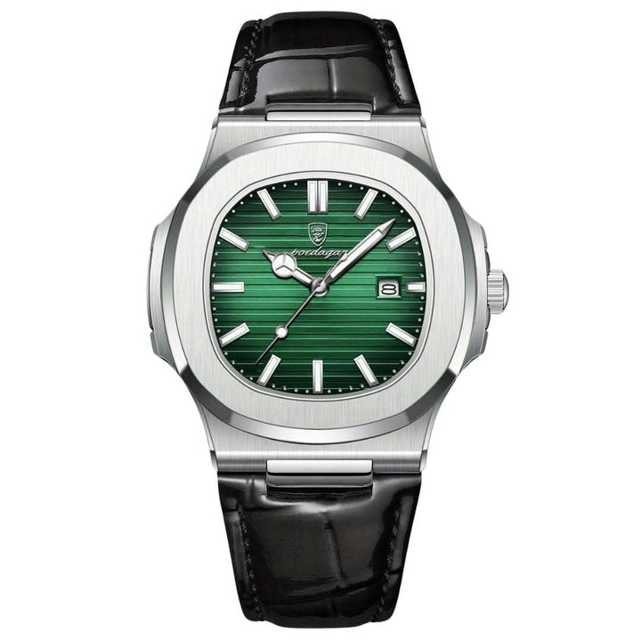 BowLift | Men’s Stainless Steel Quartz Wristwatch with Date