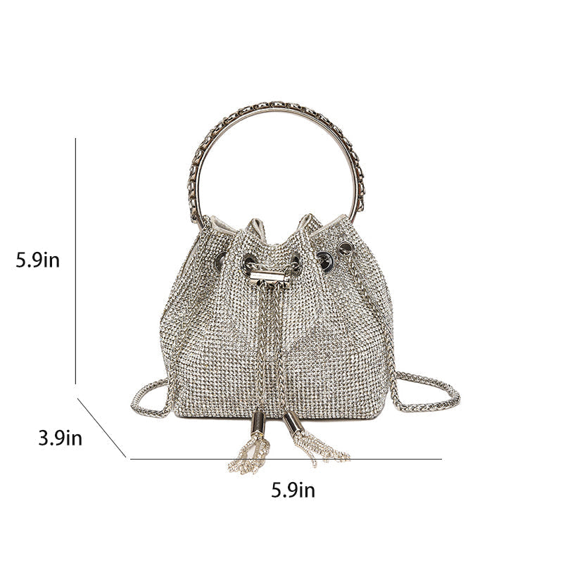 BowLift | Diamond Drawstring Bucket Bag