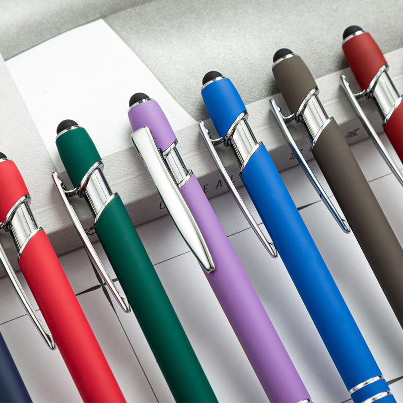 BowLift | Metal Print Aluminum Ballpoint Pen, 8 Pieces