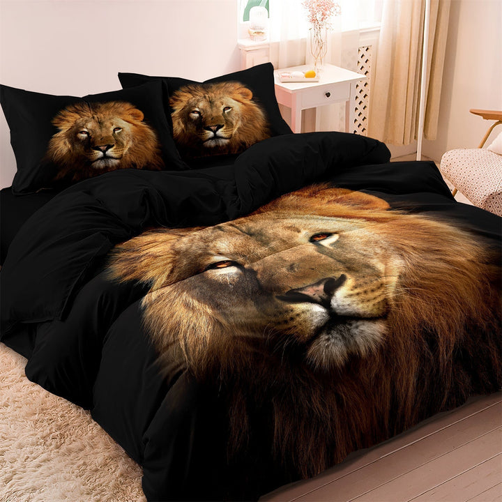 BowLift | PrideHaven - Luxurious Lion-Themed Bed Linen