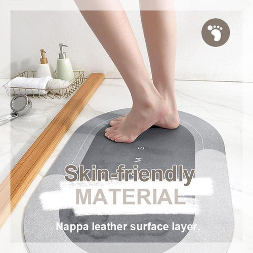 Super Absorbent Floor Mat for Home, Bathroom Soft Quick Drying Mat | Bowlift
