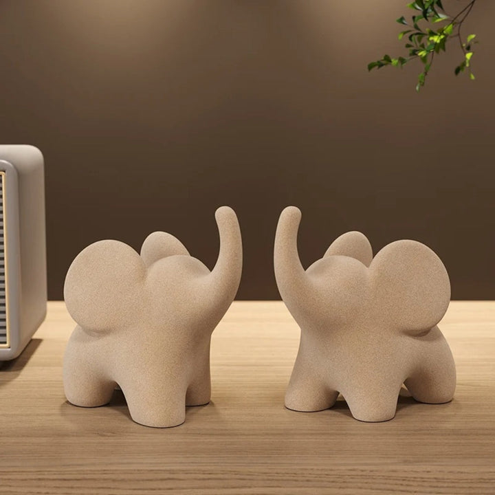 BowLift | Eclectic Elephant Resin Figurines