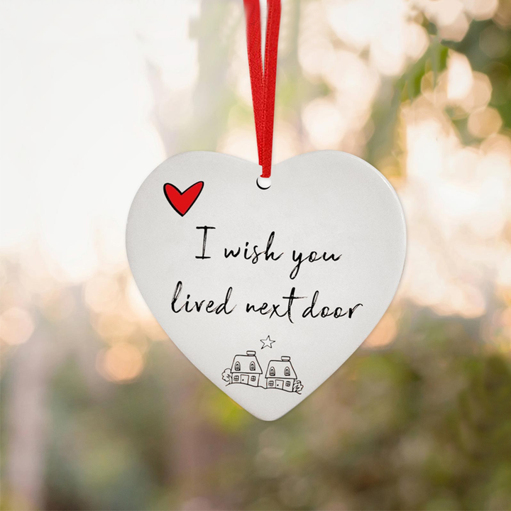 BowLift | Christmas Heart Hanging Ornament