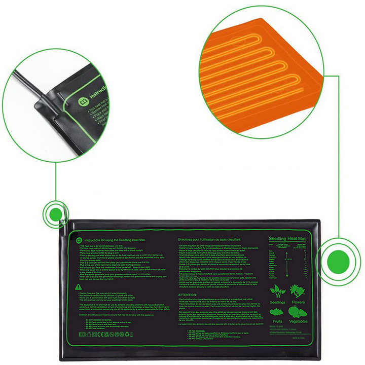 BowLift | Heating mat for seedlings – Temperature control for faster germination and growth