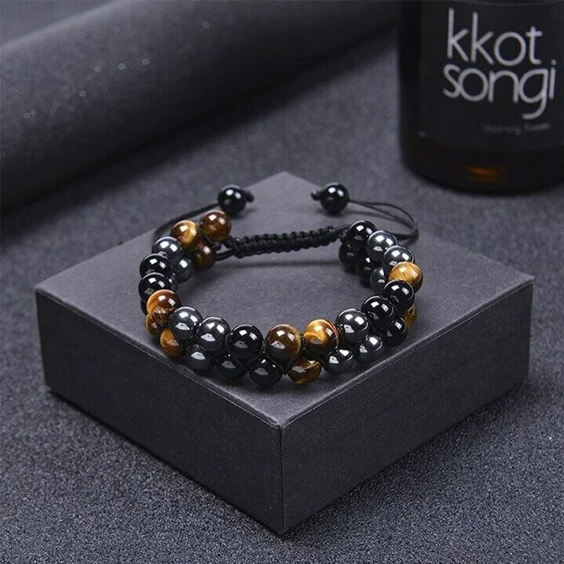 BowLift | Double-layered gemstone bracelet