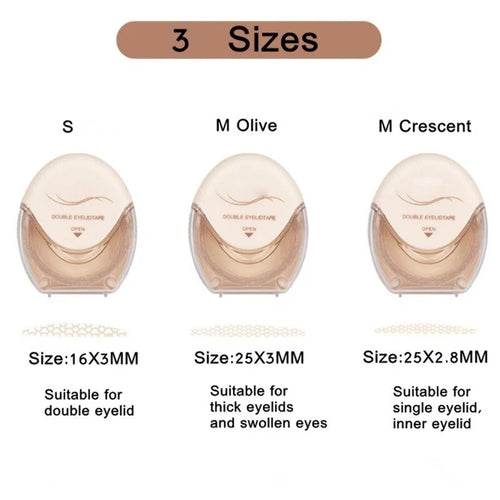 BowLift | Glue-free invisible double eyelid stickers