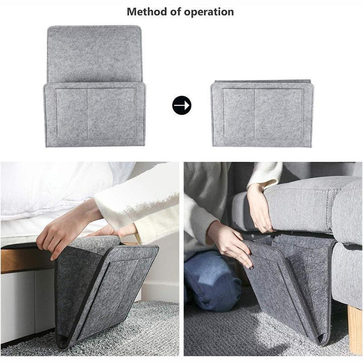 BowLift | Sofa Bedside Felt Storage Bag