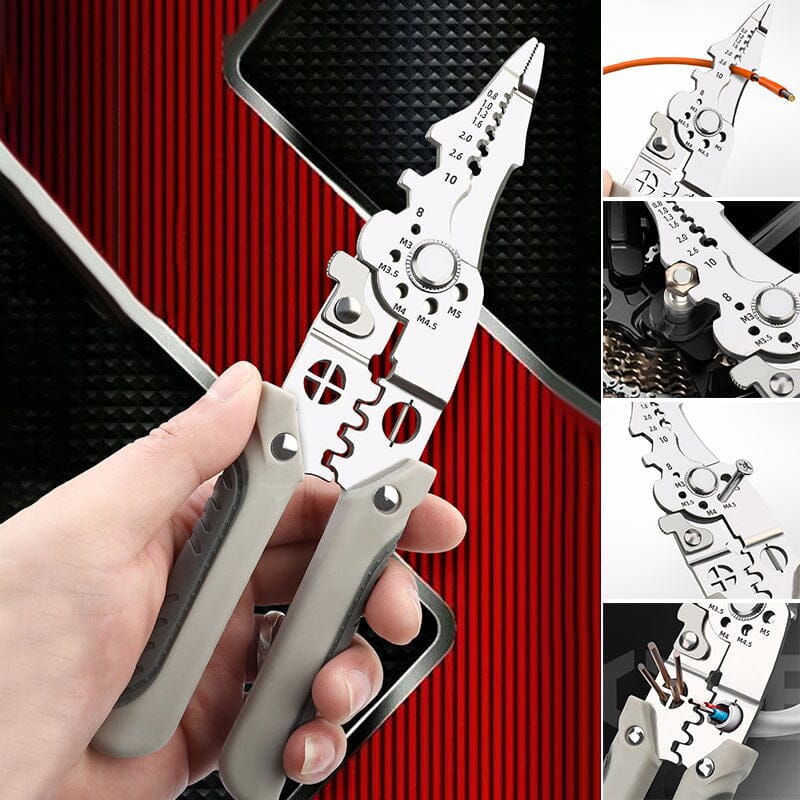 BowLift | Multifunctional Wire Stripper Crimper Cable Cutter Pliers