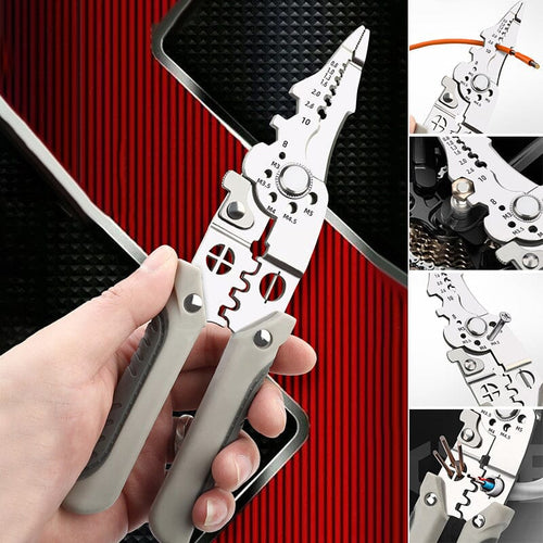 BowLift | Multifunctional Wire Stripper Crimper Cable Cutter Pliers