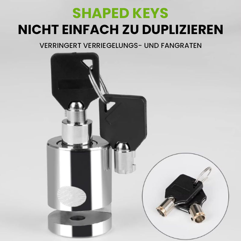 Anti-theft wheel disc lock with 2 keys | Bowlift