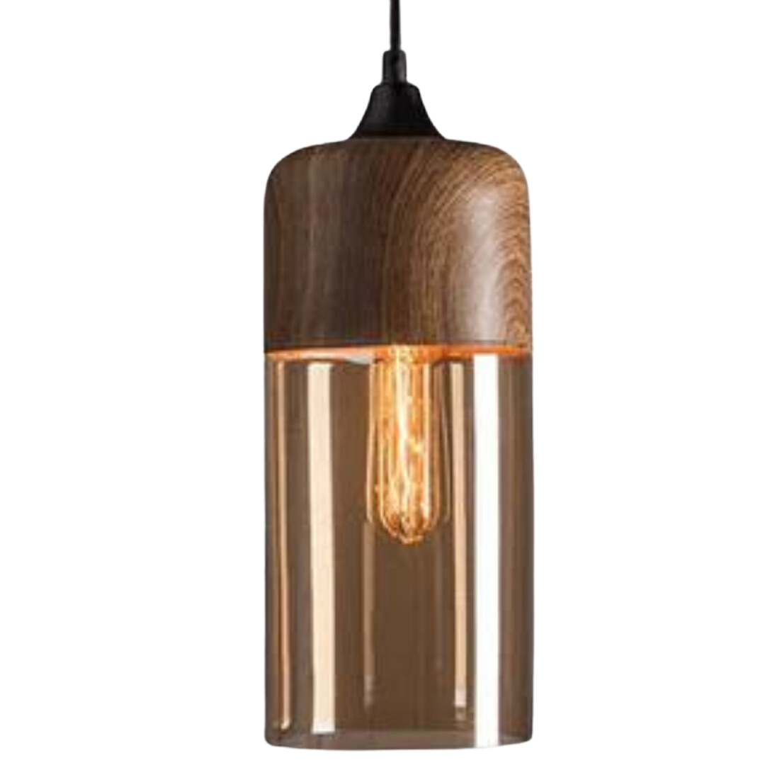 Stylish Scandinavian Wooden Ceiling Lamp - NordLuna | Bowlift
