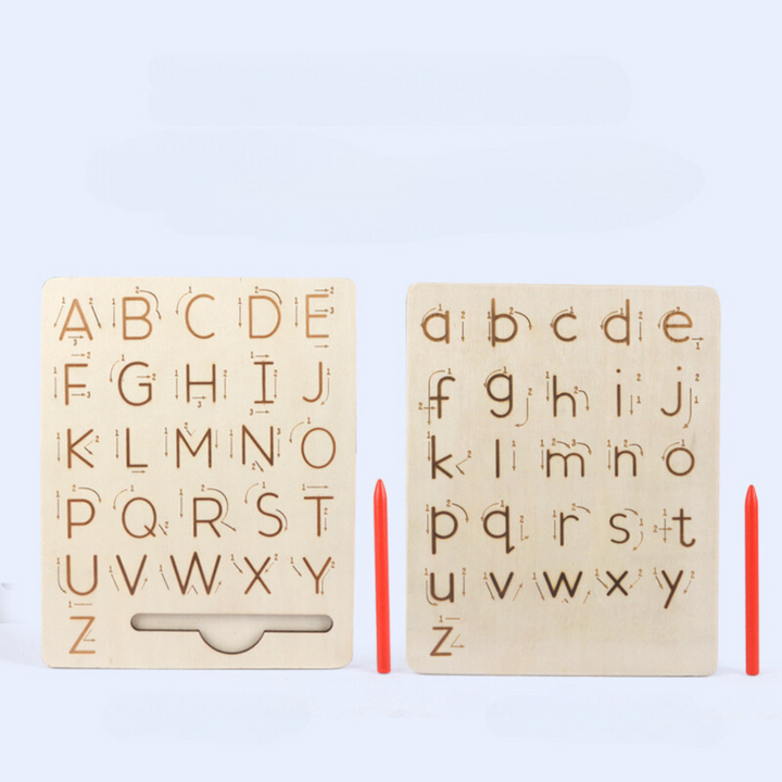 BowLift | Wooden Alphabet Board