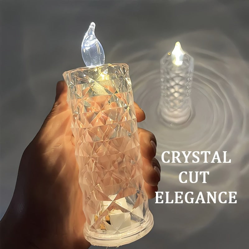 BowLift |  Crystal Rose Candle Holder - Romantic charm without being messy