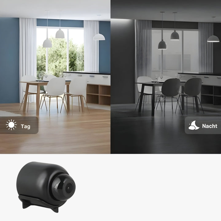 BowLift | Uniko HD Mini Security Camera – Wireless 1080P Monitoring with Night Vision & Motion Detection
