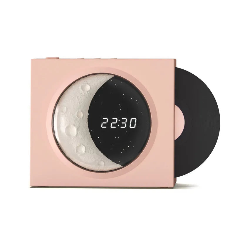 Lunar Tune Wireless Speaker Clock | Bowlift
