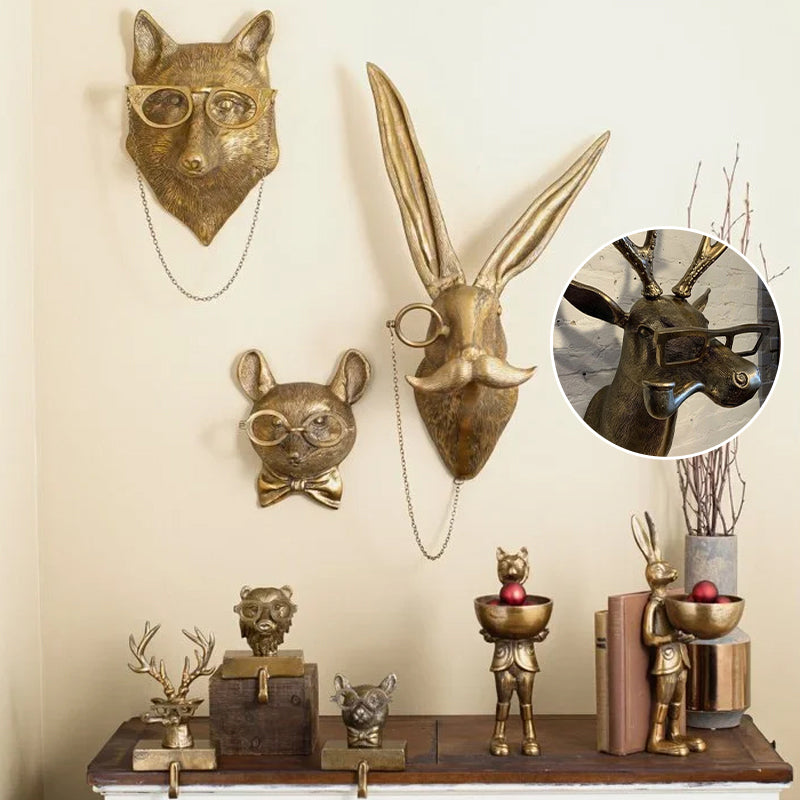 Animal Head Resin Pendant | Bowlift