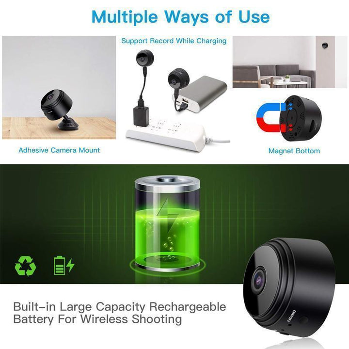 BowLift | Magnetic WiFi Mini Camera