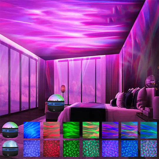 AuroraLight Northern Lights Projector Table Lamp Bowlift