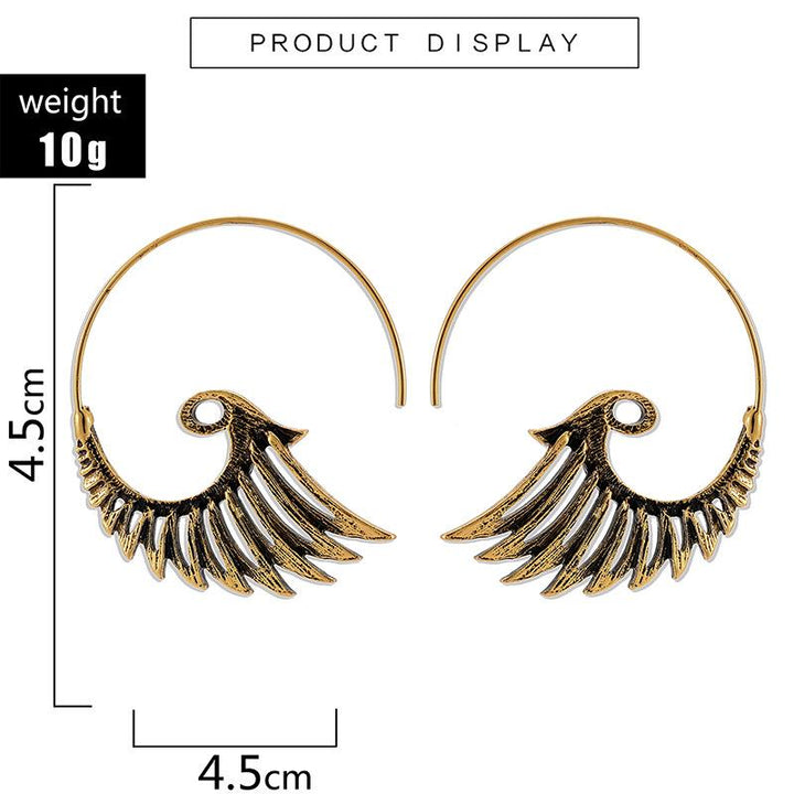 BowLift | Vintage Peacock Tassel Earrings