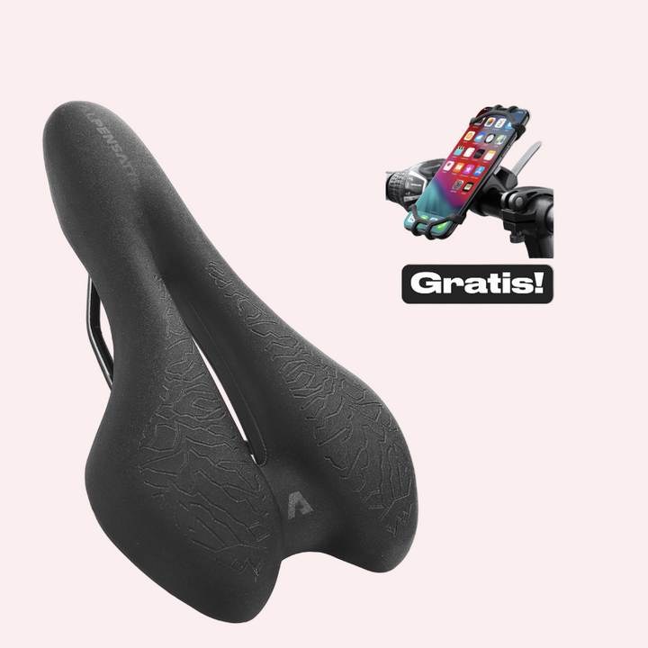 Ergonomic bicycle saddle | No more back and butt pain | Bowlift