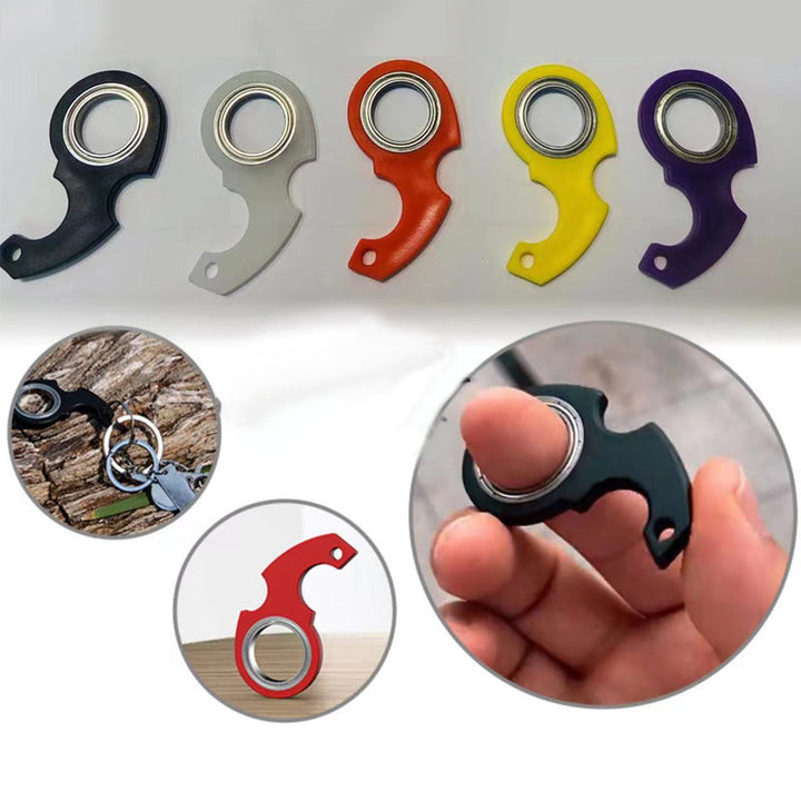 Rotating Keychain Fidget | Bowlift