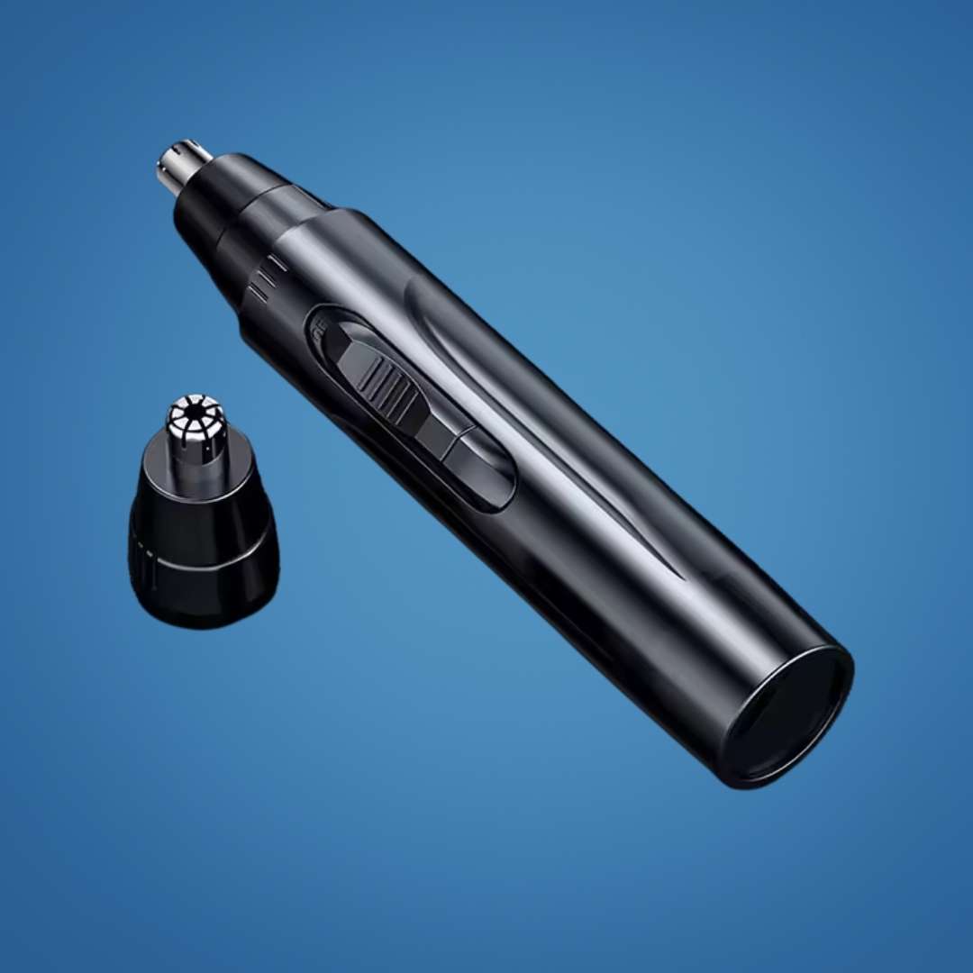 Rechargeable Nose Hair Trimmer – Cordless & Portable – Safe Blades – Trims Nose & Ear Hair – Easy to Clean – For Men & Women Bowlift