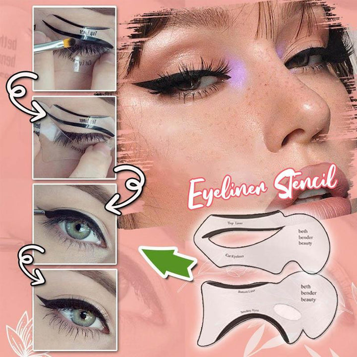 BowLift | Eyeliner stencil tool (2 pieces)