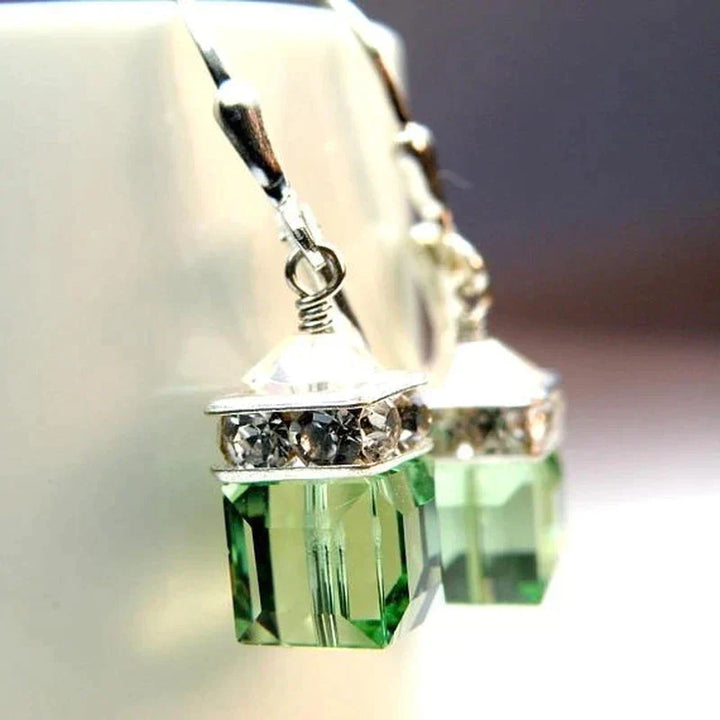 Seductive Green Peridot Earrings | Radiant Earrings for an Enchanting Look! Bowlift