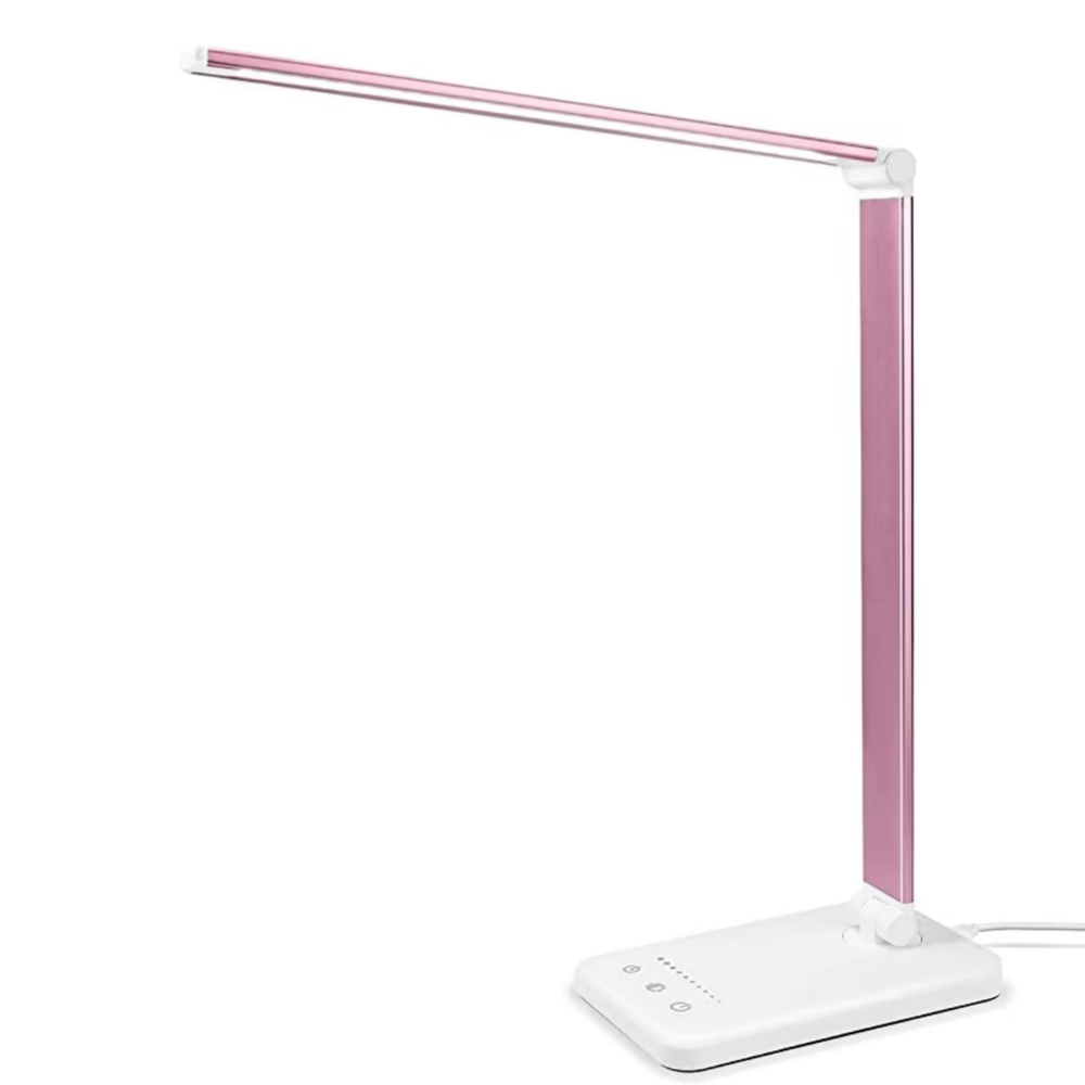 LED TaBowlifte Lamp with USB Charging Port - 5 Light Settings & DimmaBowlifte Brightness for Desk and Reading | Bowlift