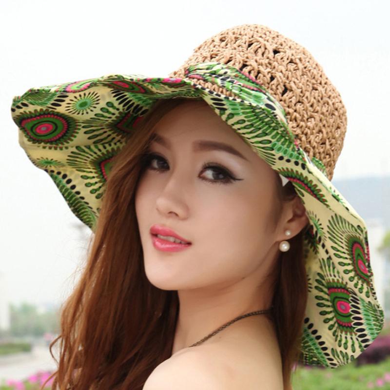 BowLift | Fashion Hollow Printed Sun Hat