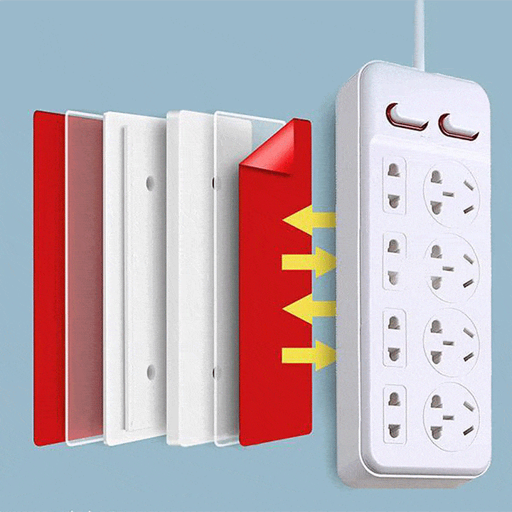 Self-Adhesive Punch-free Socket Fixer Holder | Bowlift