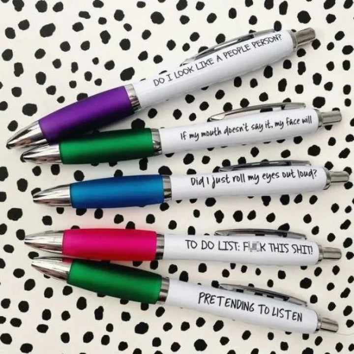 BowLift | Sarcastic Office Pen Set