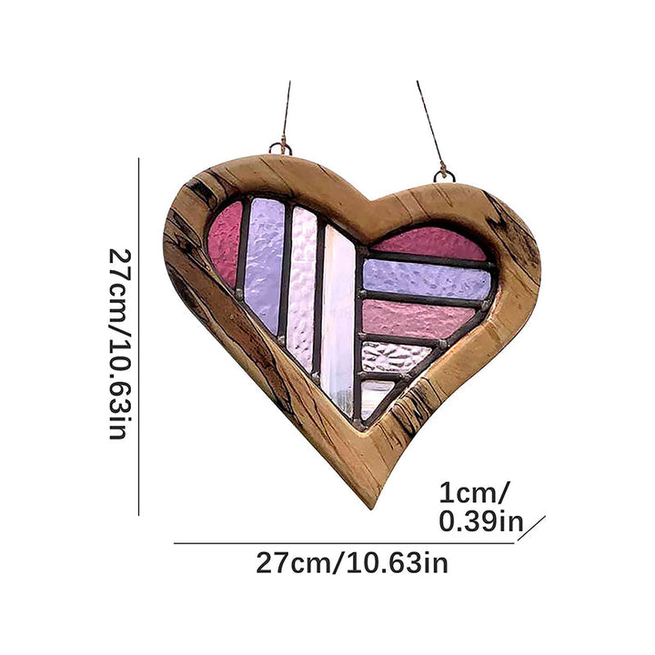 BowLift | Wooden Painted Love Ornaments Home Decoration