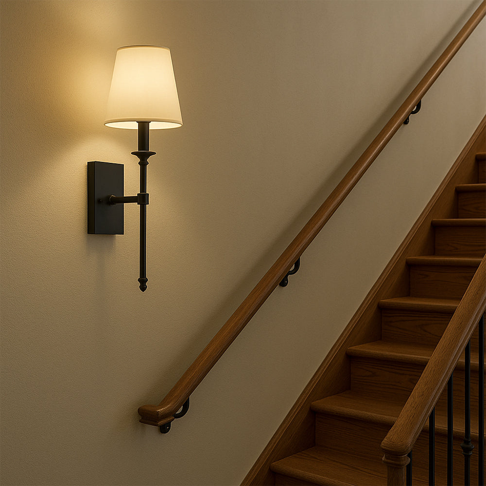 BowLift | (2 Pieces) Wired Wall Lamp – Stylish Lamp Set for Lighting Above a Mirror or Bed