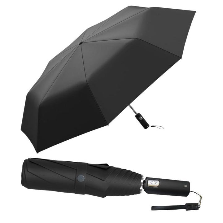 BowLift | Windproof Folding Umbrella with Ring Buckle Handle