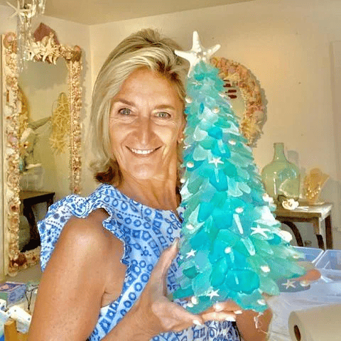 BowLift | TreeGlow – The handcrafted sea glass Christmas miracle