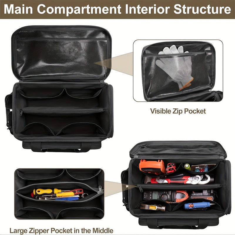 TitanGrip Canvas Tool Bag 14 Inch | Bowlift