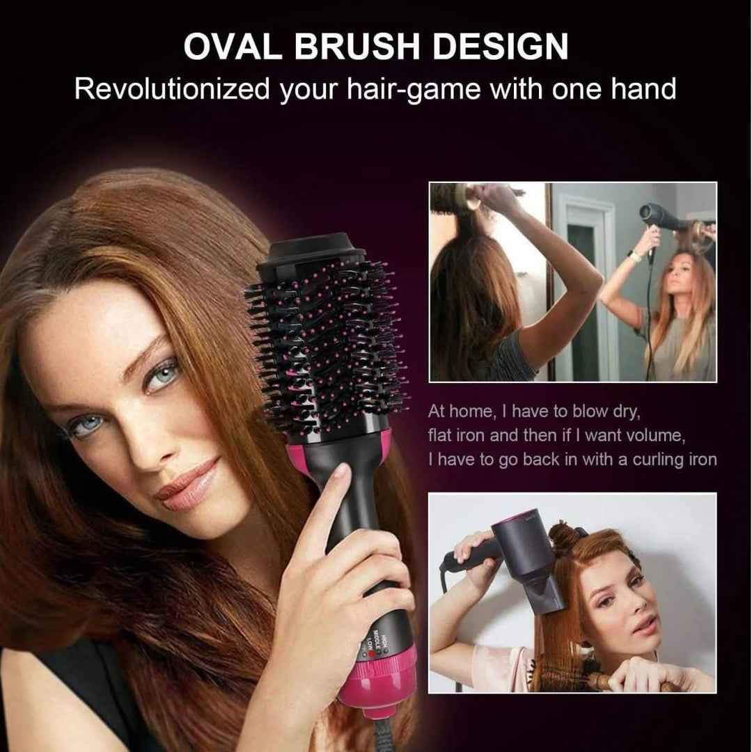 BowLift | 4-in-1 hairdryer & straightener for volume, shine & styling versatility