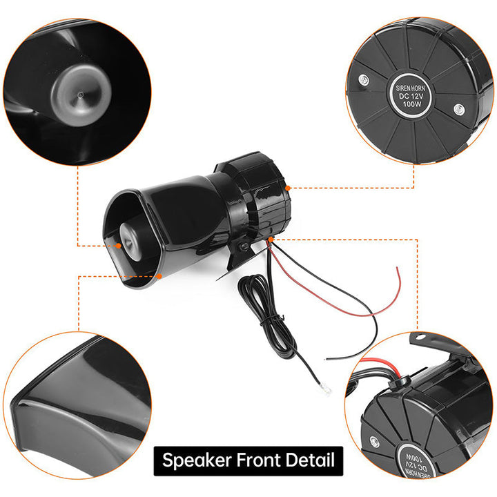 100W AlarmHornX — Turns your vehicle into an impregnable fortress full of protection and control | Bowlift