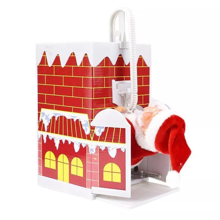 BowLift | Electric Climbing chimney Santa Claus