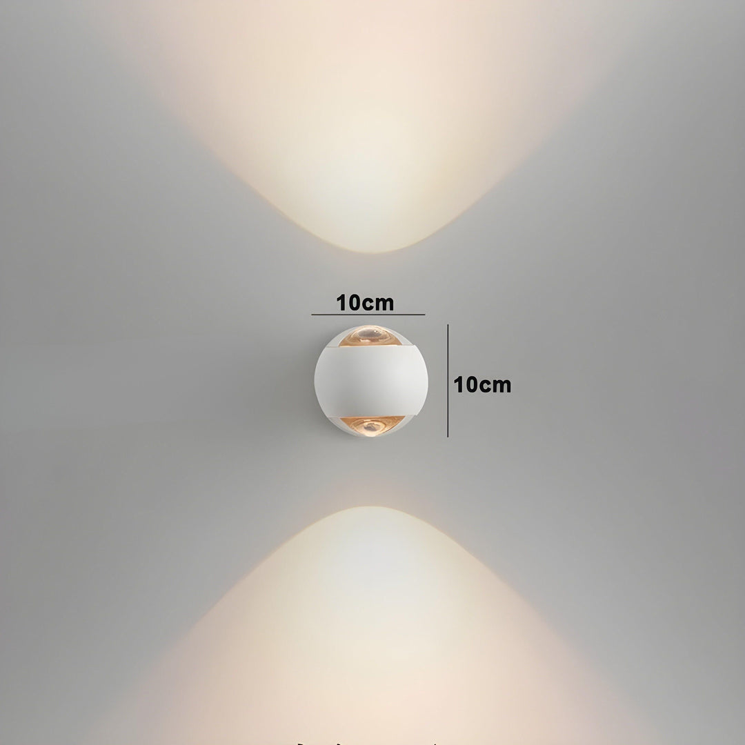 BowLift | ModernEdge Light – Contemporary 360° Rotating Indoor Wall Light