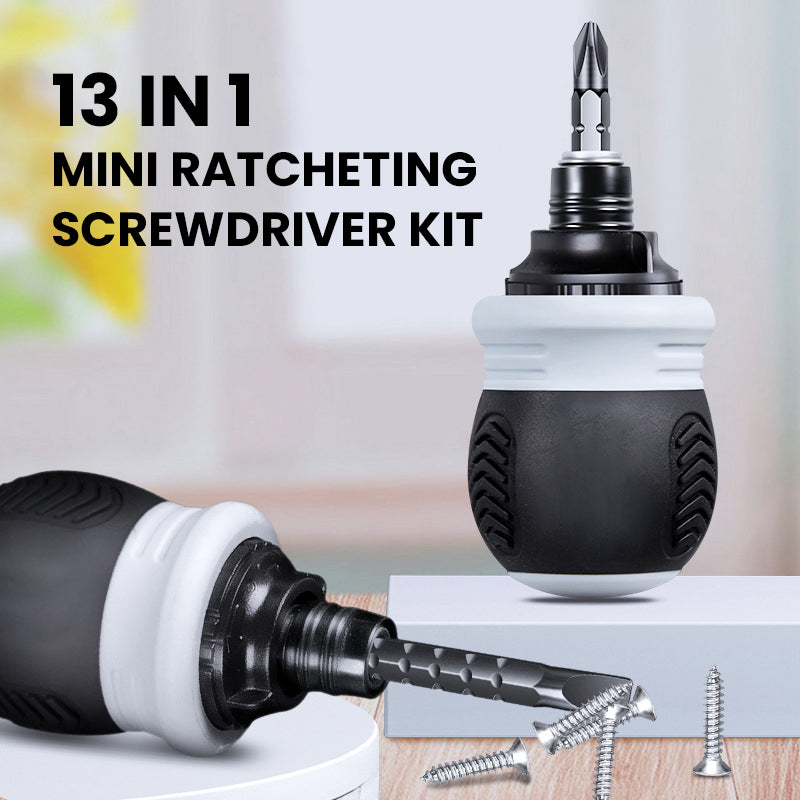 BowLift | 13 In 1 Mini Ratchet Screwdriver Set