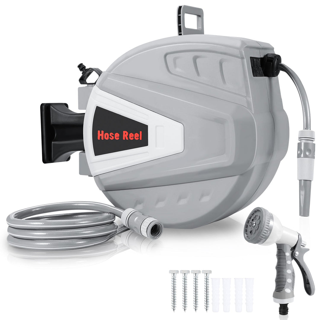 Hose reel water hose reel with hand shower garden hose | Bowlift