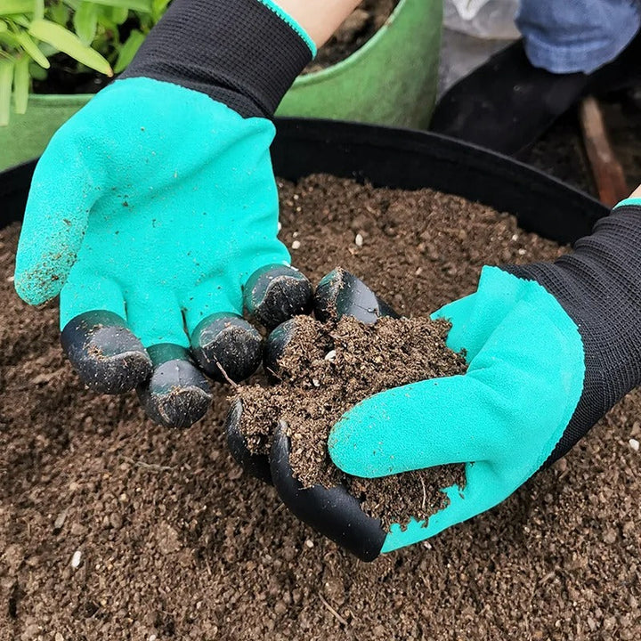 Rubber Garden Gloves | Digging, Planting & Protecting | Bowlift