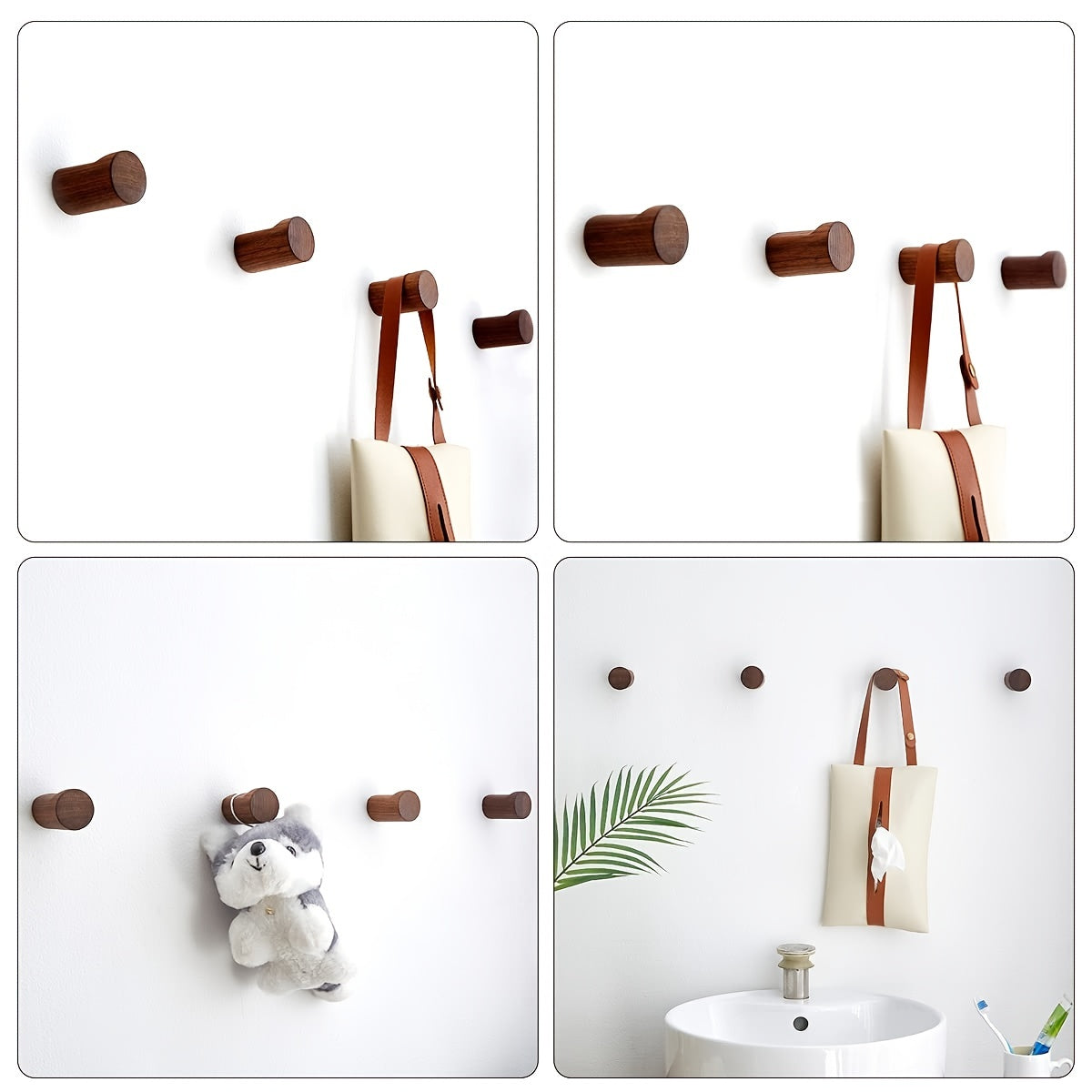 BowLift | Walnut Wood Wall Hook